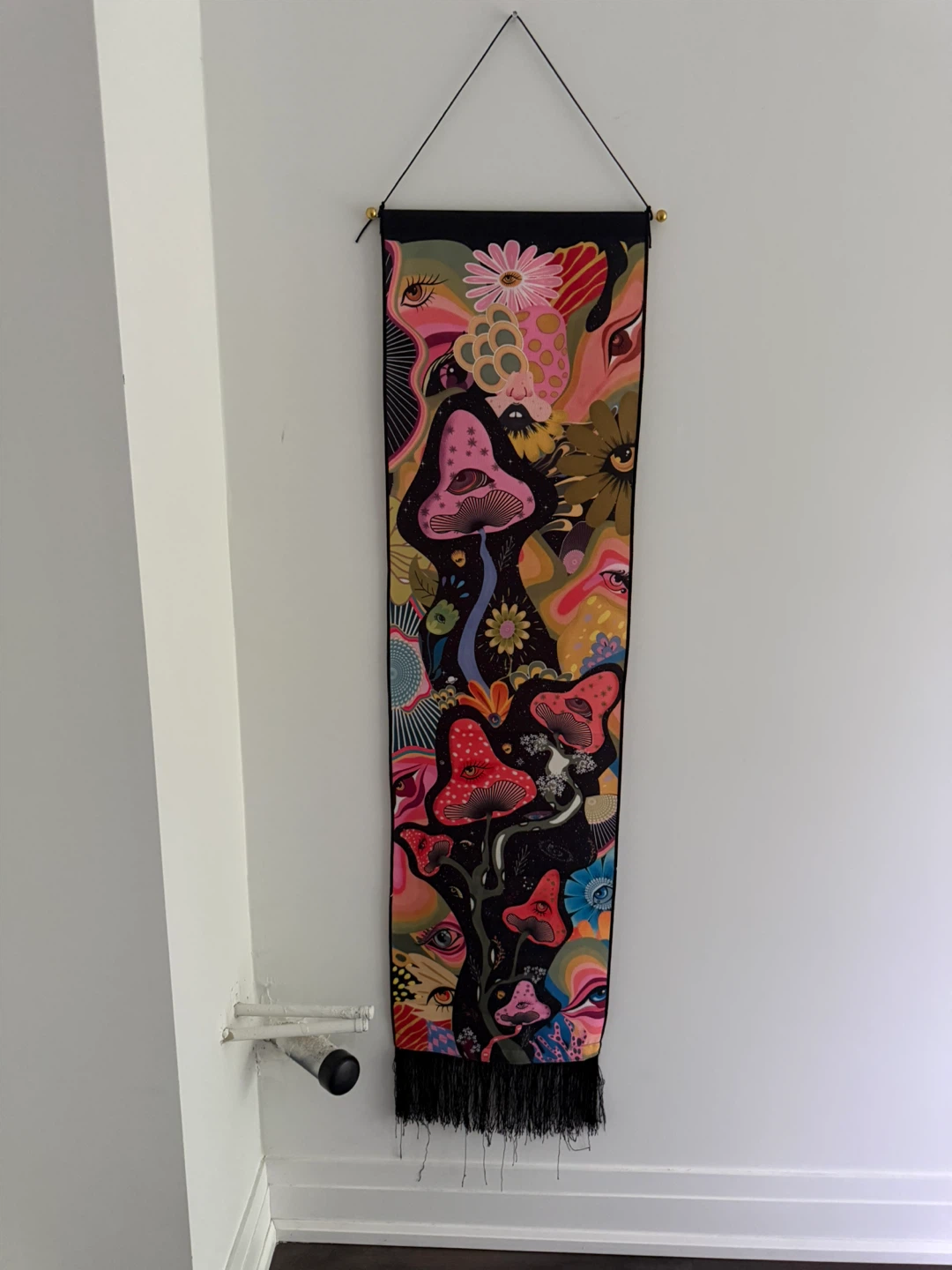 Psychedelic Mushroom Tapestry Wall Hanging