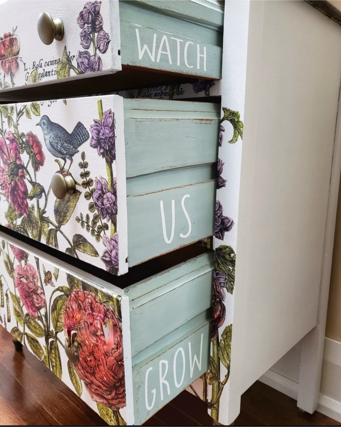 Custom painted using fusion paint and IOD transfers - photo 3
