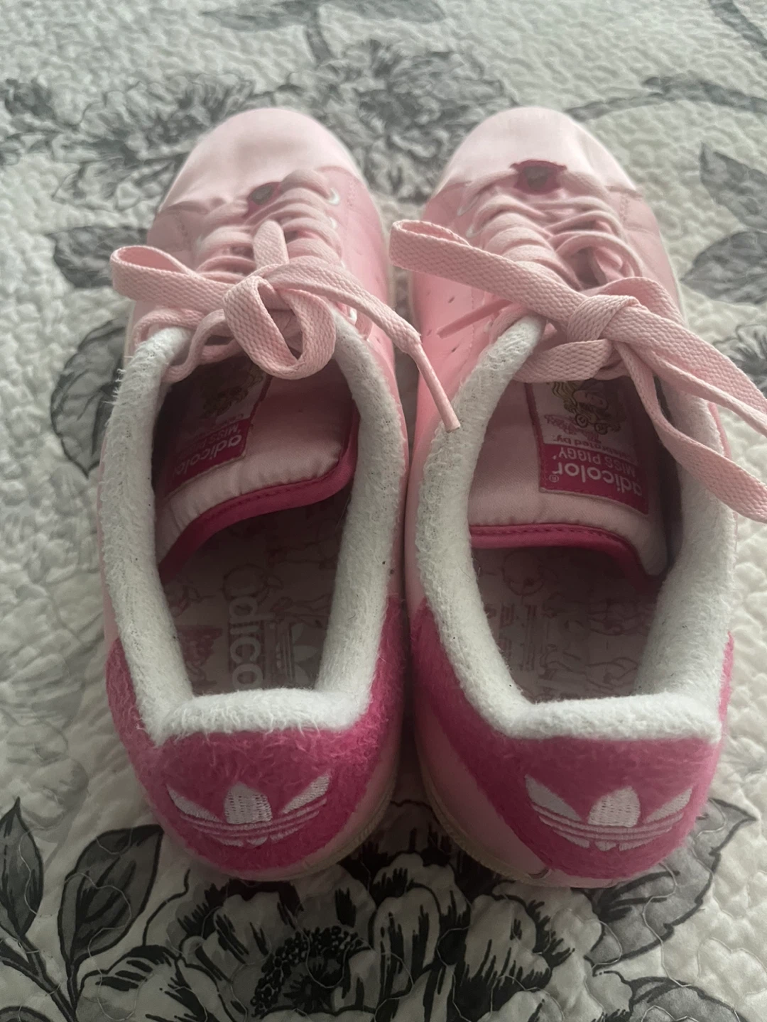Adidas Stan Smith Miss Piggy Pink Shoes - photo 3