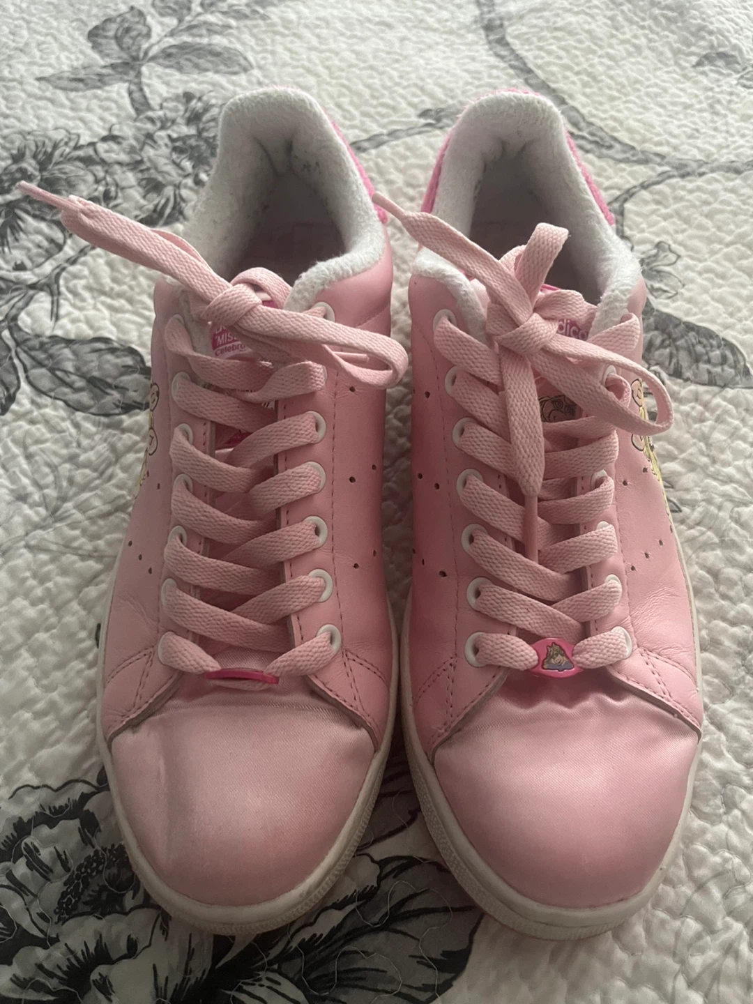 Adidas Stan Smith Miss Piggy Pink Shoes - photo 2