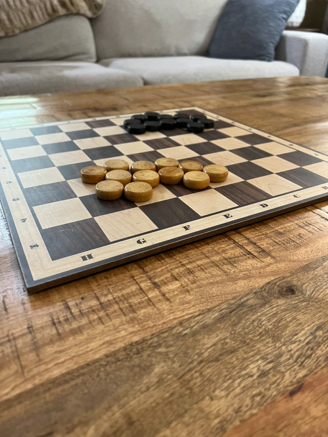 Classic Checkers Board Game Set - photo 5