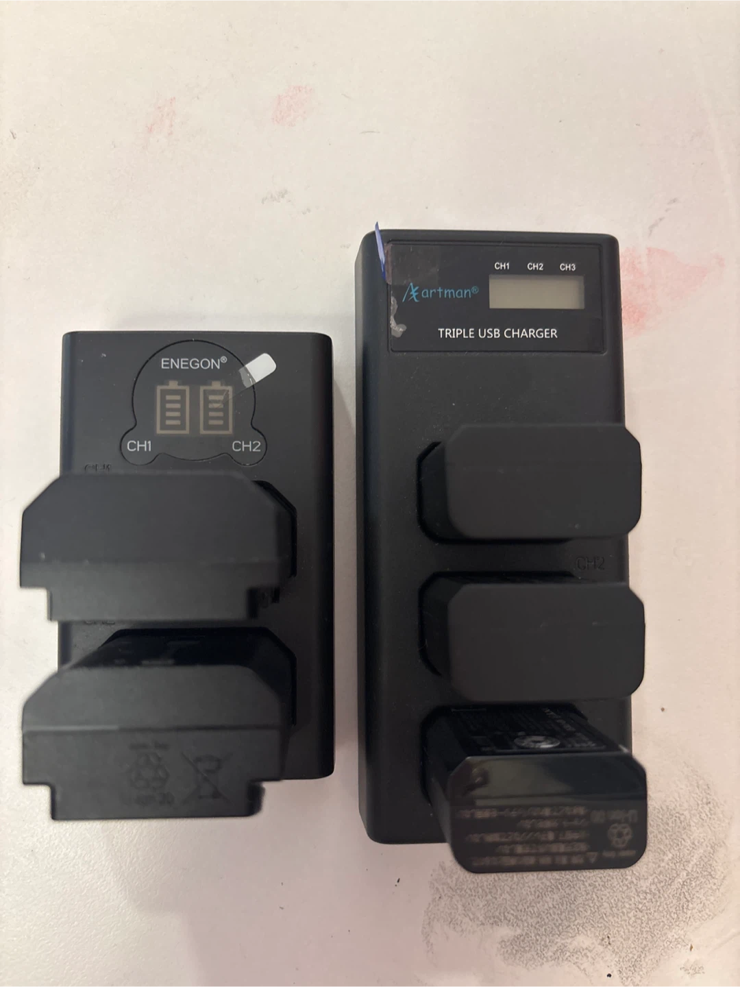 Sony NP-FZ100 & NP-FW50 Batteries w/ ENREGON & Artman Chargers - photo 3