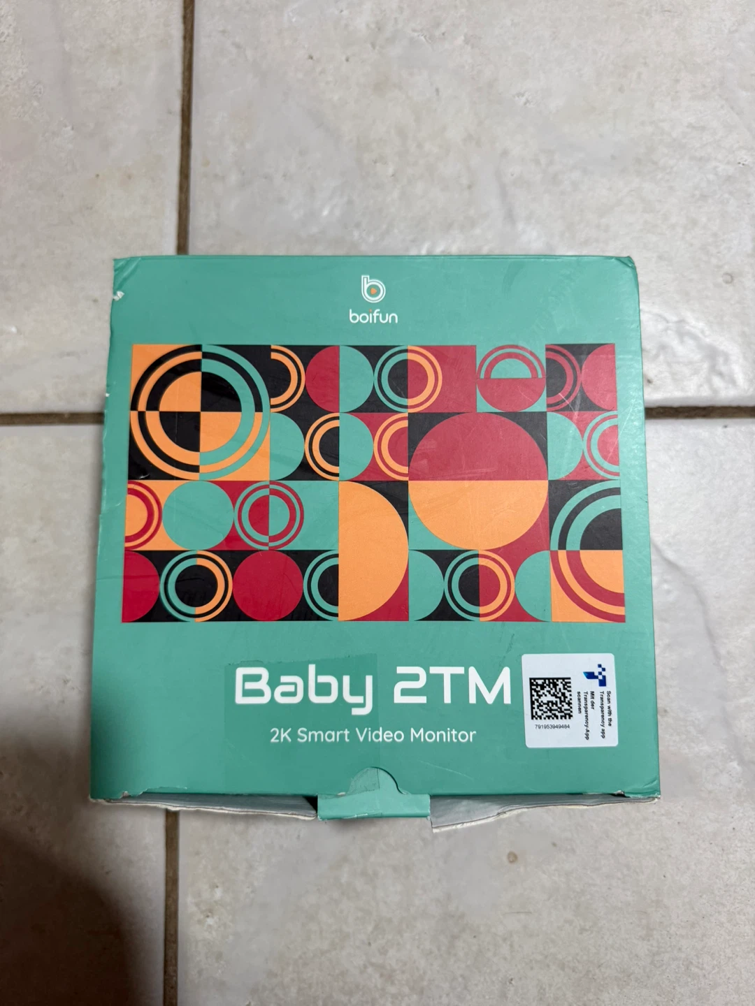 Boifun 2K Baby Monitor with 5" LCD Screen - photo 2