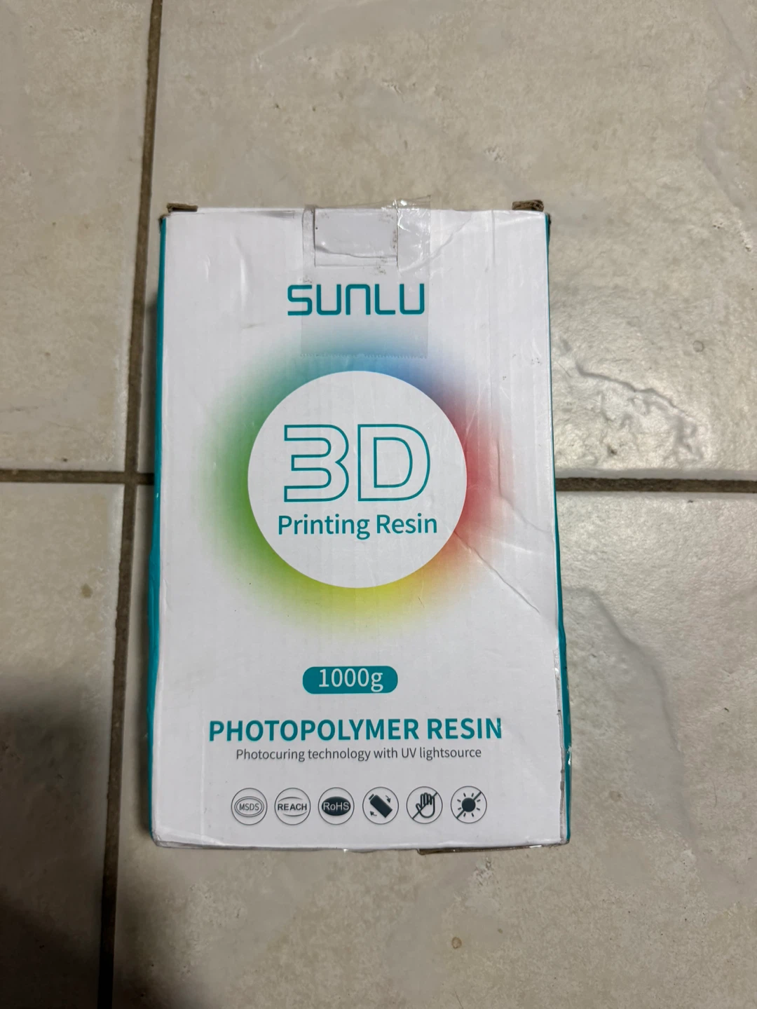 SUNLU 3D Printer Resin - Nylon-Like Dark Grey, 1000g - photo 2