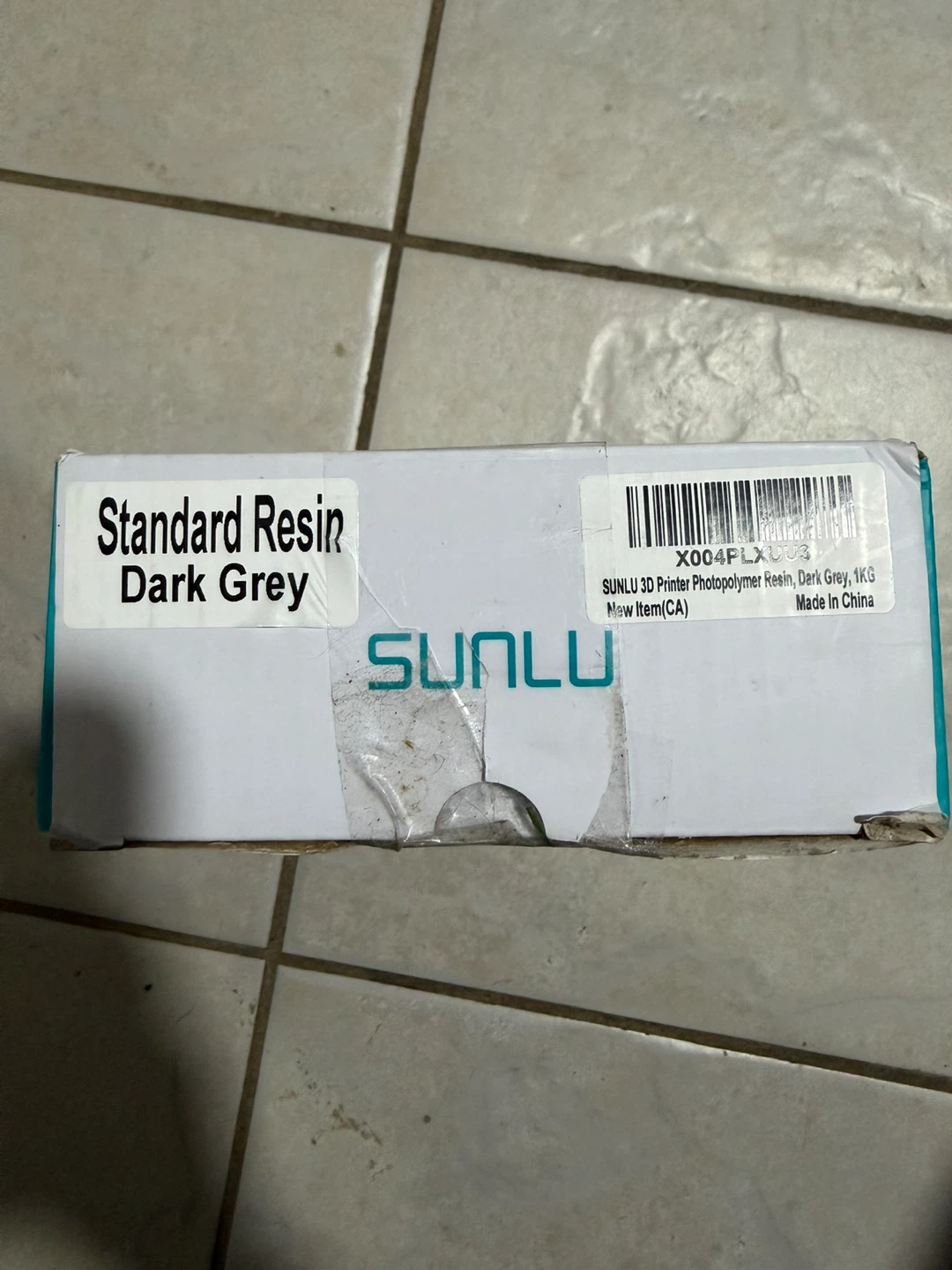 SUNLU 3D Printer Resin - Nylon-Like Dark Grey, 1000g - photo 3