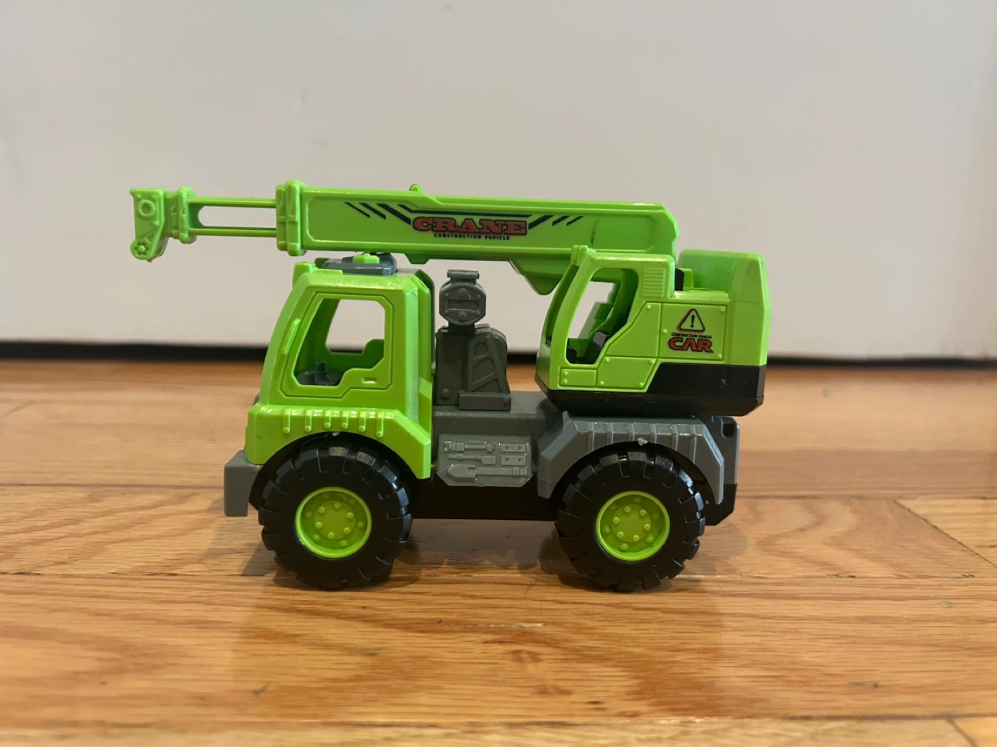 Green Crane Construction Toy Truck