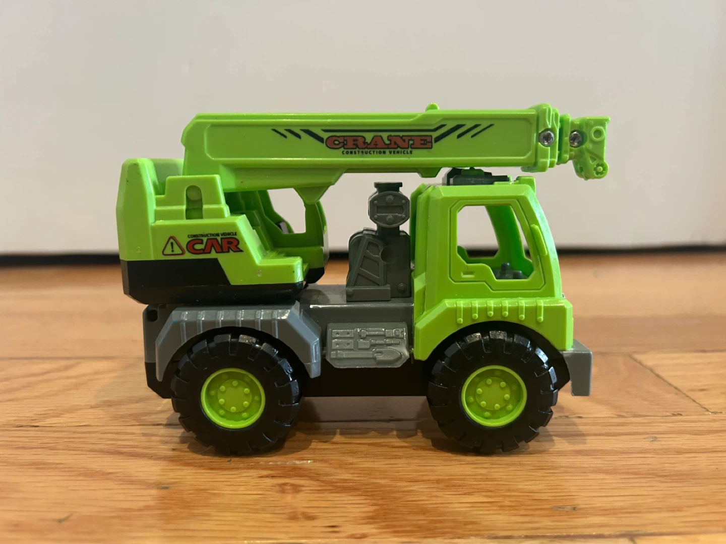 Green Crane Construction Toy Truck - photo 3