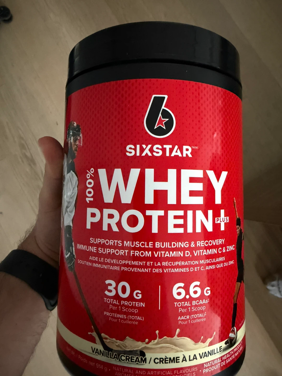 Sixstar 100% Whey Protein Vanilla Cream