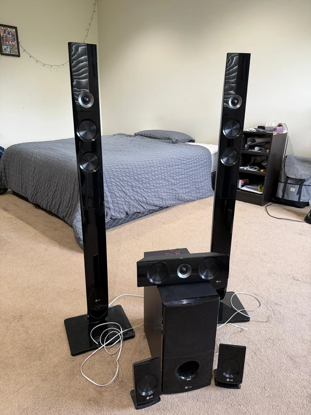 LG Home Theatre System with Subwoofer