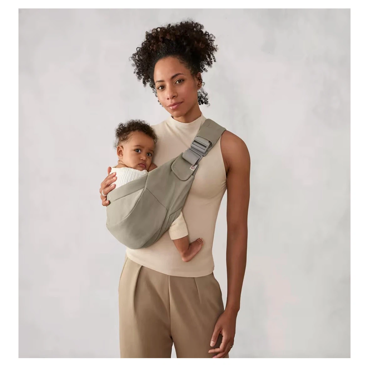 Ergobaby Upsie Sling Baby Carrier - Soft Olive - photo 2