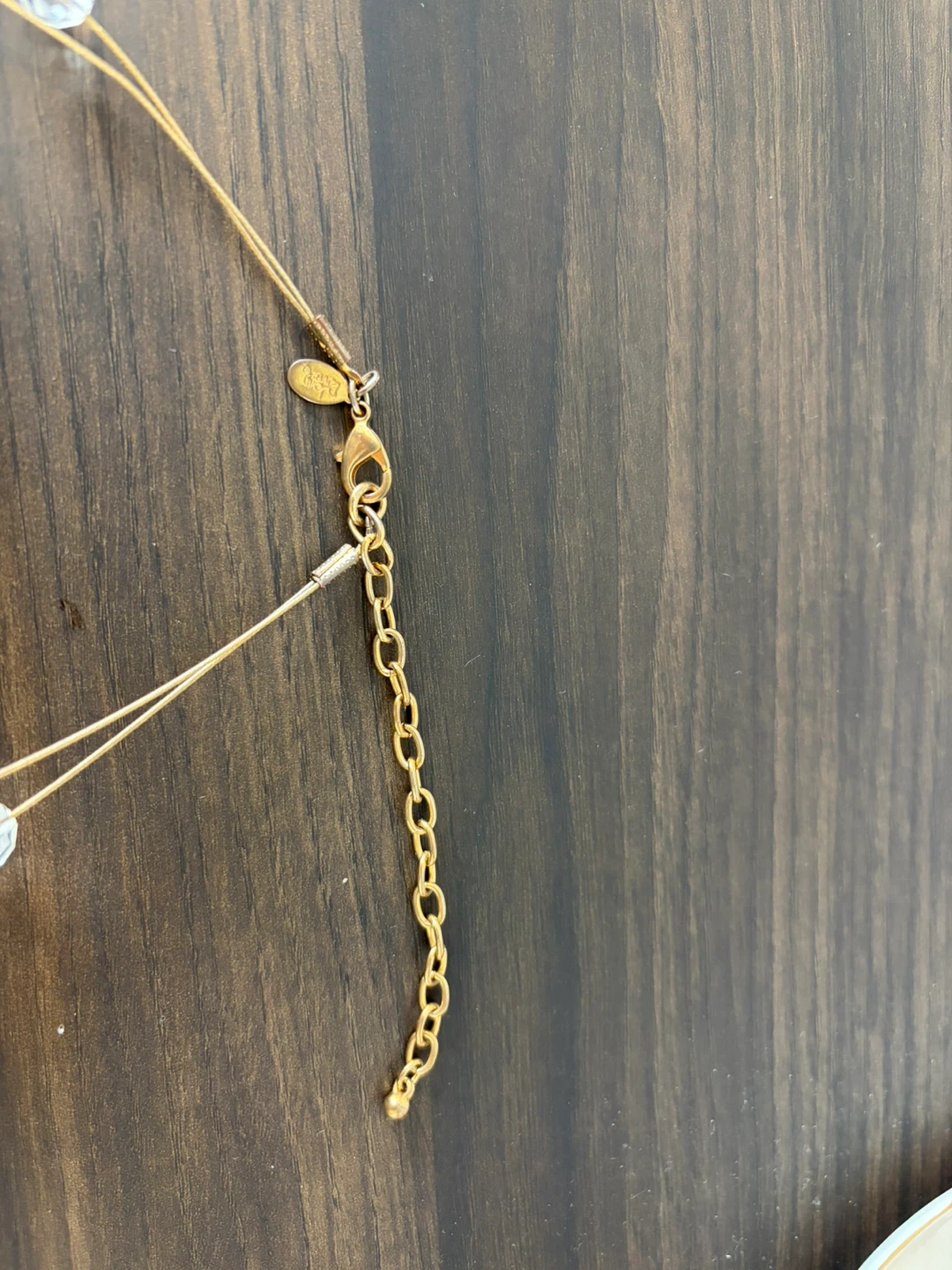 Clear Beaded Statement Necklace - photo 3