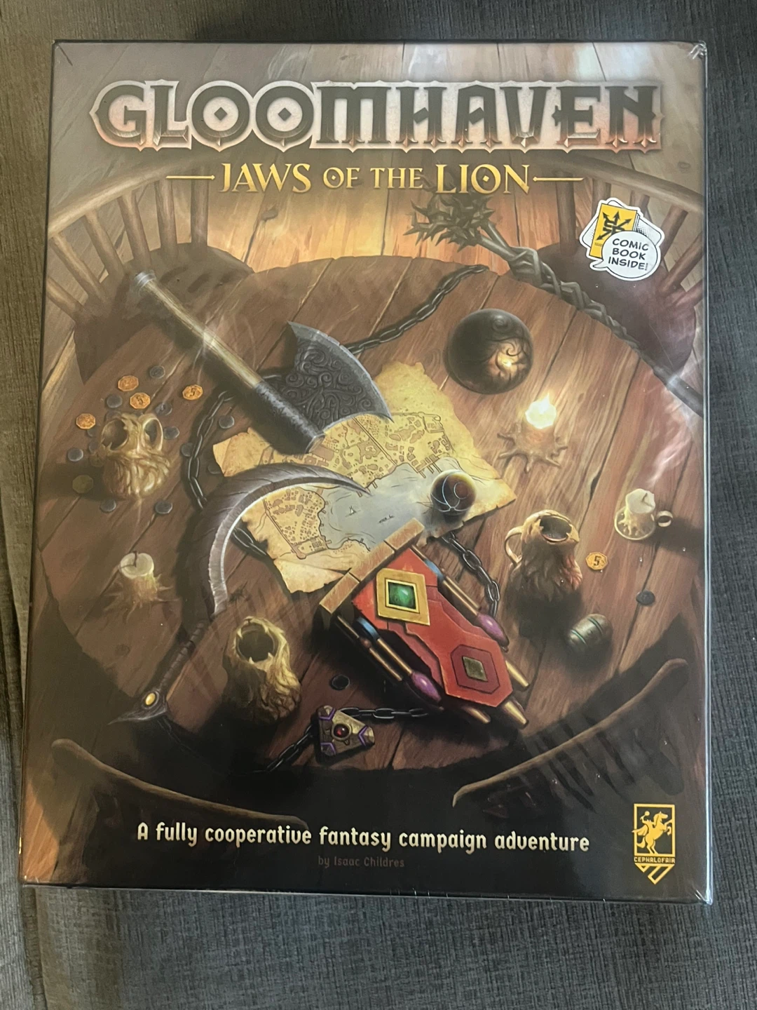 Factory Sealed Gloomhaven Jaws of the Lion Board Game