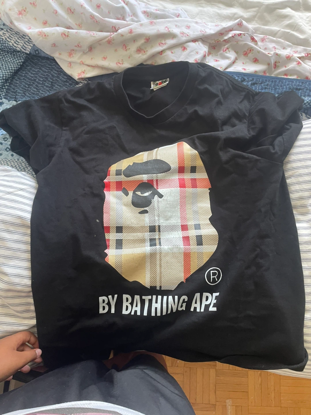 A Bathing Ape T-Shirt Black Size S