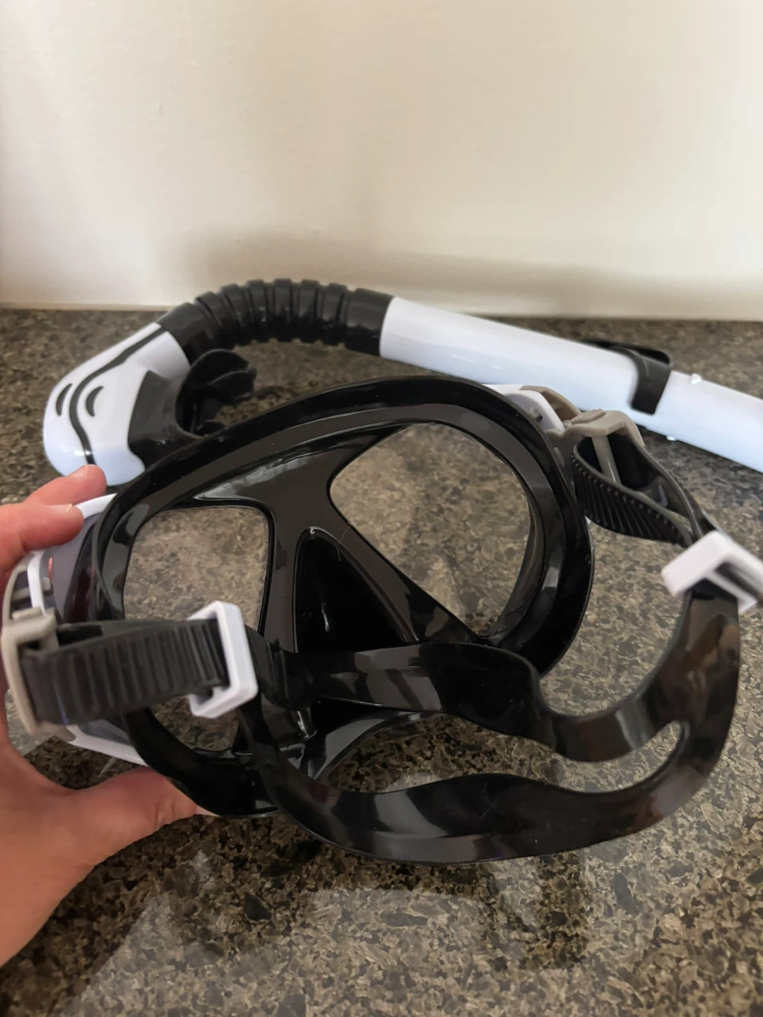 Adult Snorkel Mask and Snorkel Set