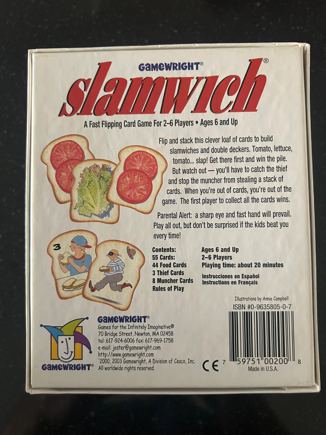 Gamewright Slamwich Card Game - photo 3