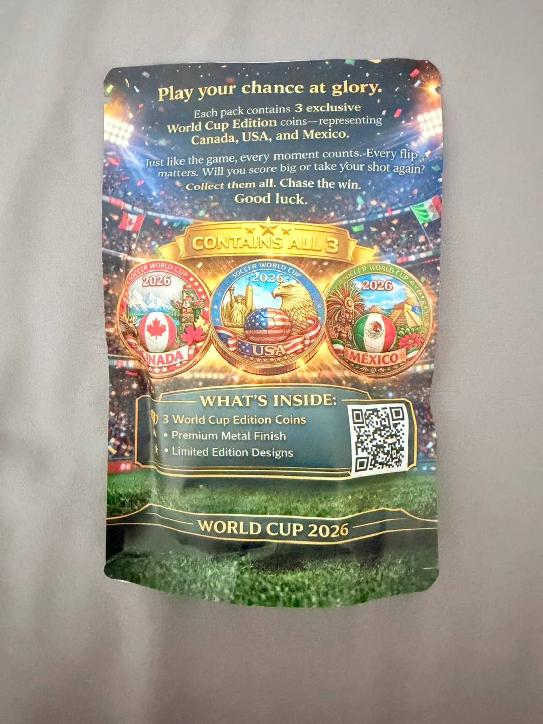 World Cup 2026 Edition Copper Coins - 3 Pack Limited Edition - photo 2