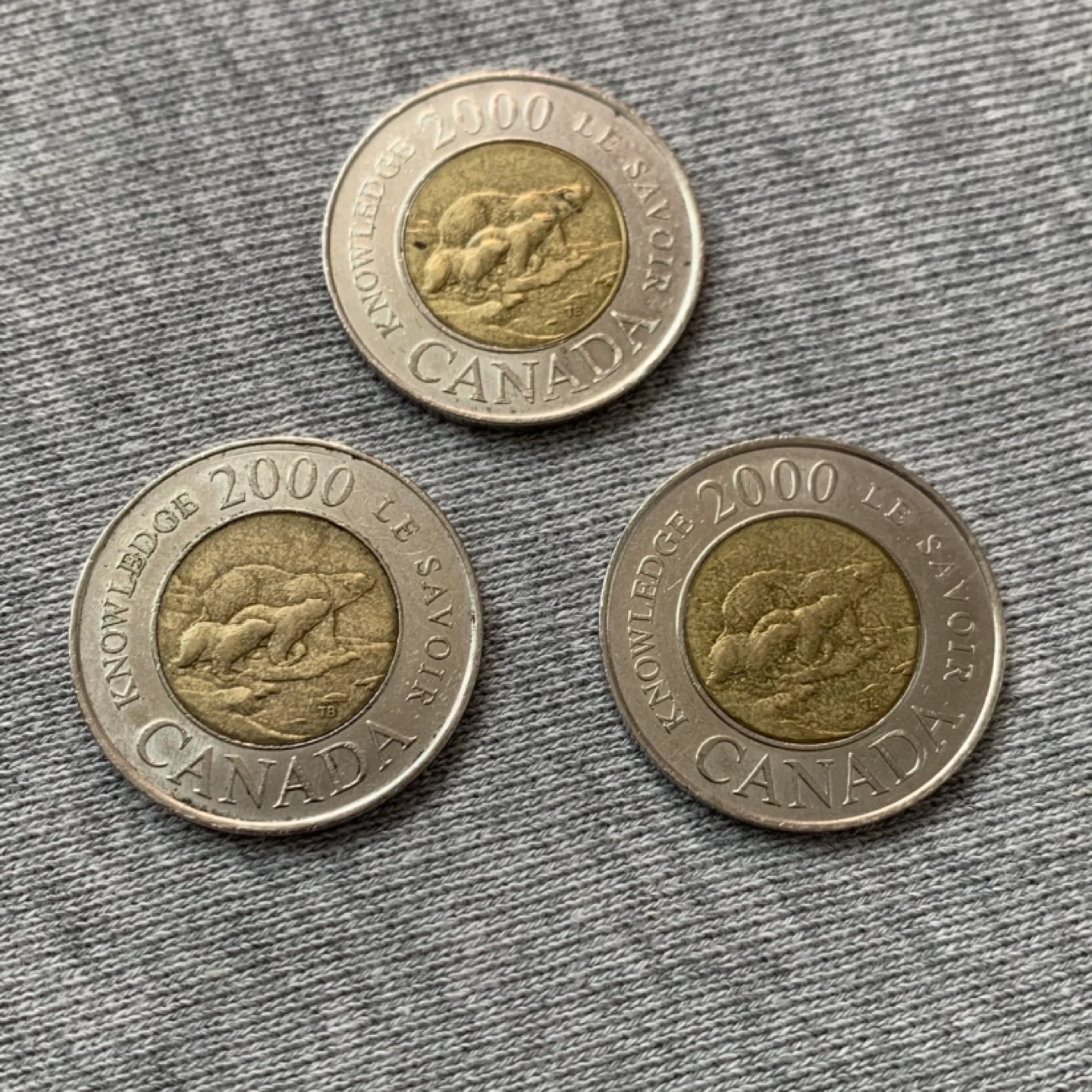 Commemorative Path to Knowledge Toonies - $8 for all or $3 each