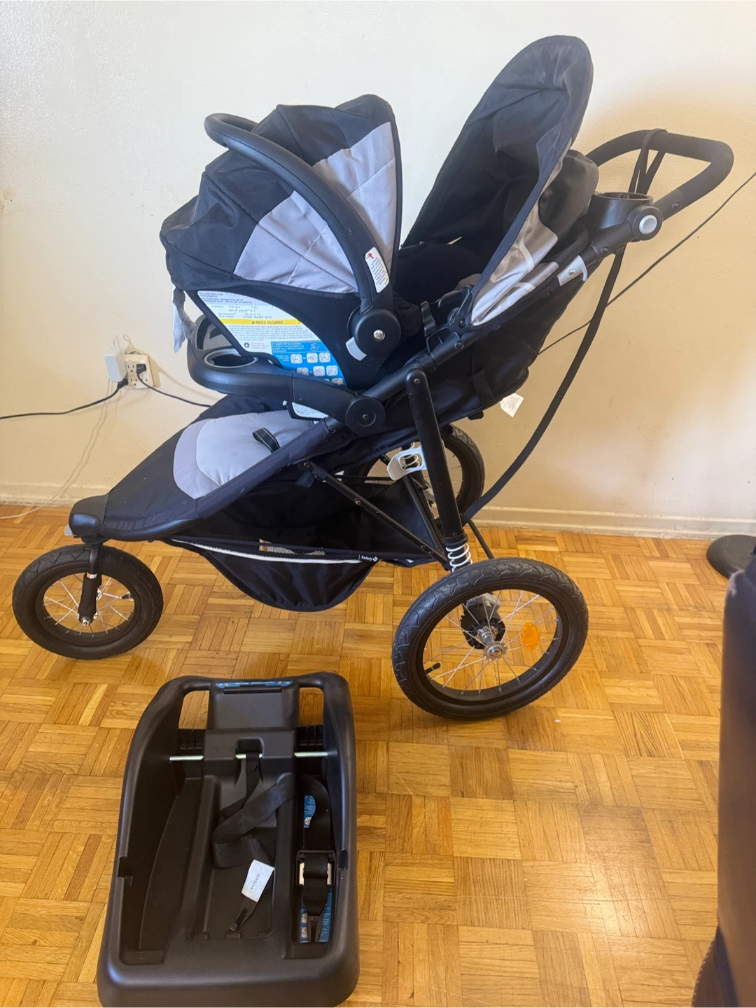 Safety 1st Interval Jogger Travel System - Grey Gravity - photo 2