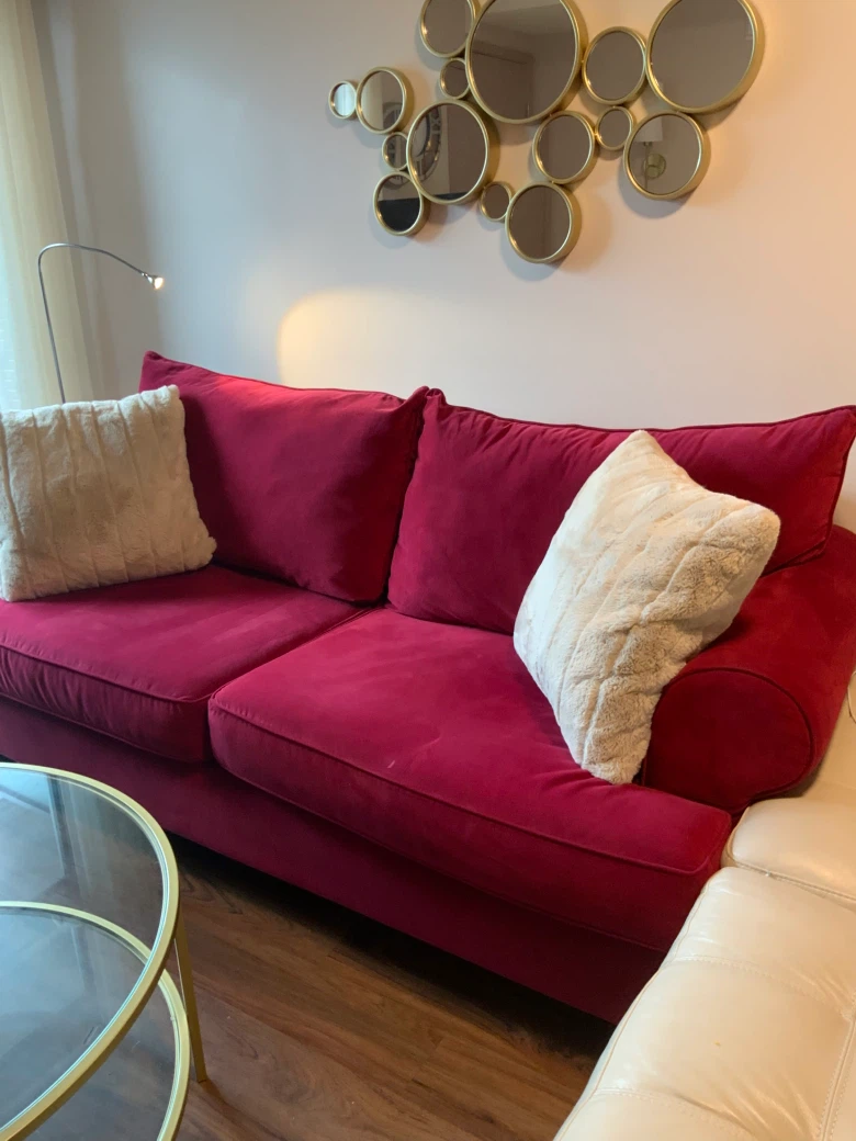 Velvet Sofa - photo 2