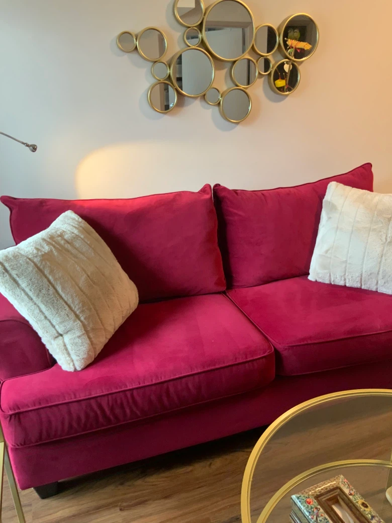 Velvet Sofa - photo 3