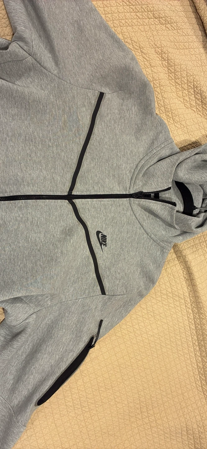 Nike Tech Fleece Full-Zip Hoodie XXLarge Grey