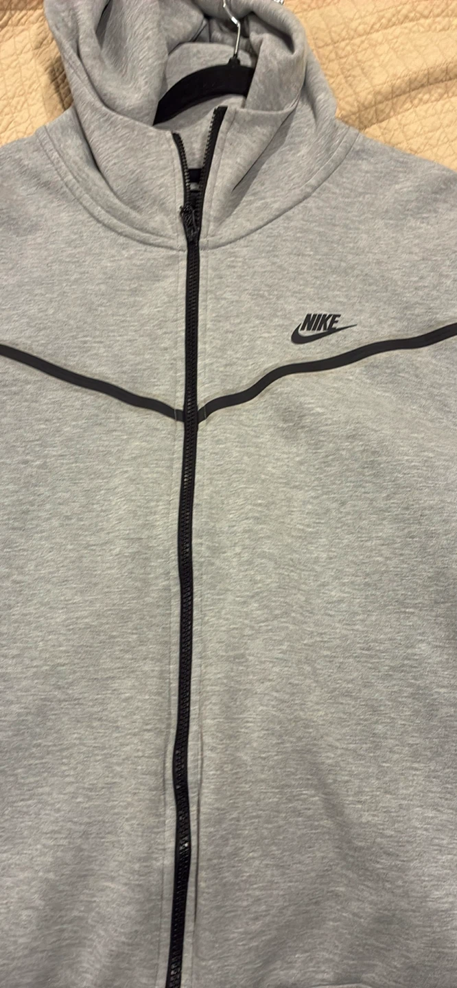 Nike Tech Fleece Full-Zip Hoodie XXLarge Grey - photo 2