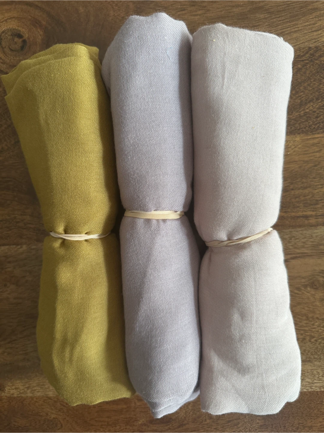 3 Modal Cotton/Rayon Scarves - New