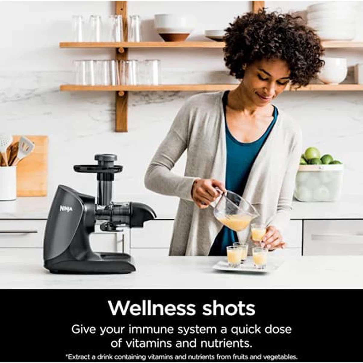 Ninja JC101C, Cold Press Juicer Pro - Black 16oz - photo 3