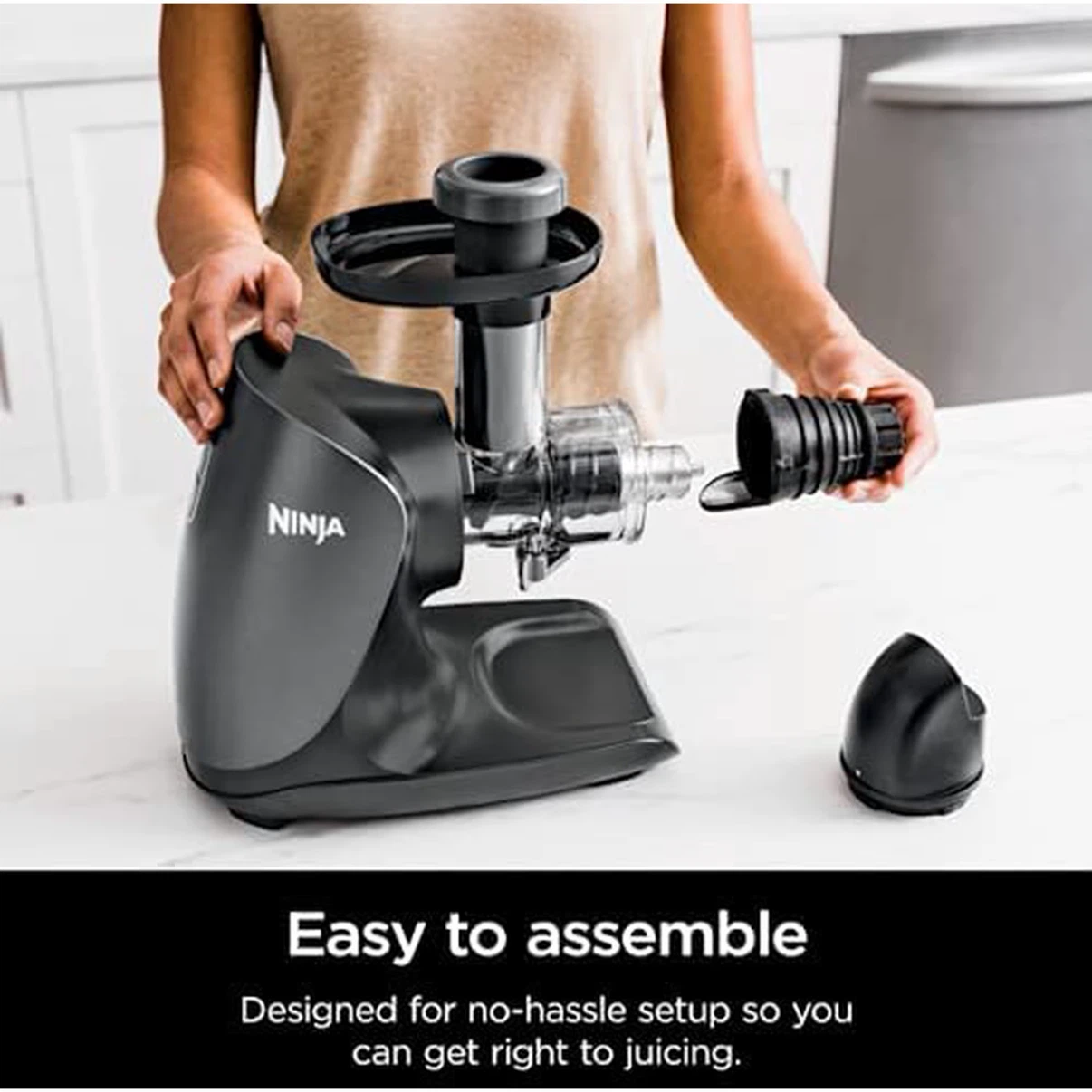 Ninja JC101C, Cold Press Juicer Pro - Black 16oz - photo 5