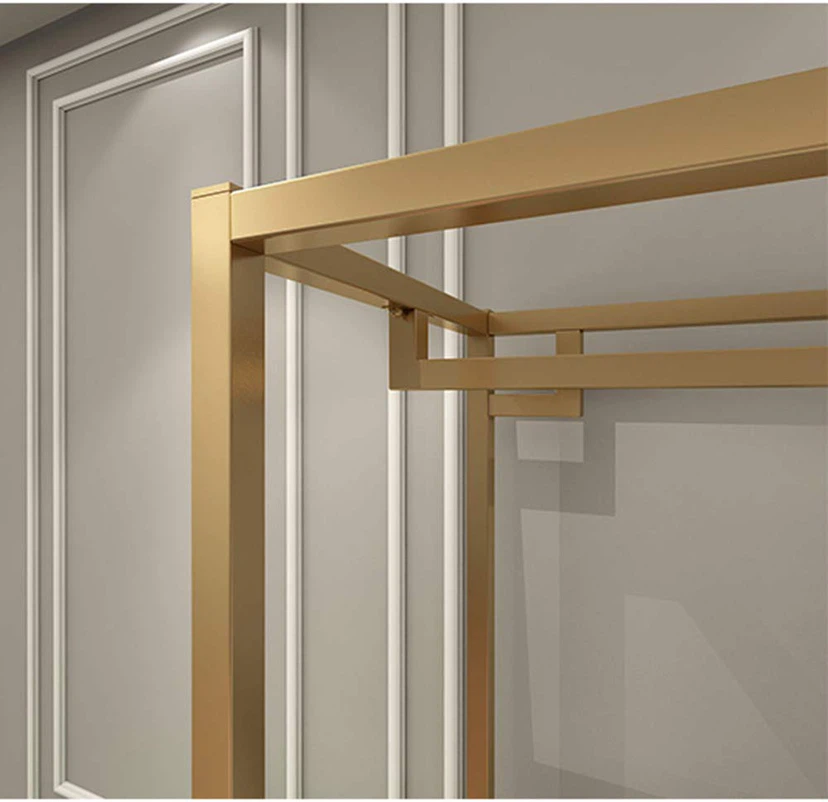 Gold Garment Rack, Wedding Dress Retail Studio Display Stand - photo 3