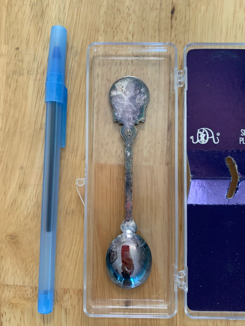 Iowa Souvenir Spoon - Silver Plated - photo 3
