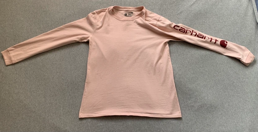 Carhartt Ladies Light Pink - Size Medium TWO FAINT STAINS