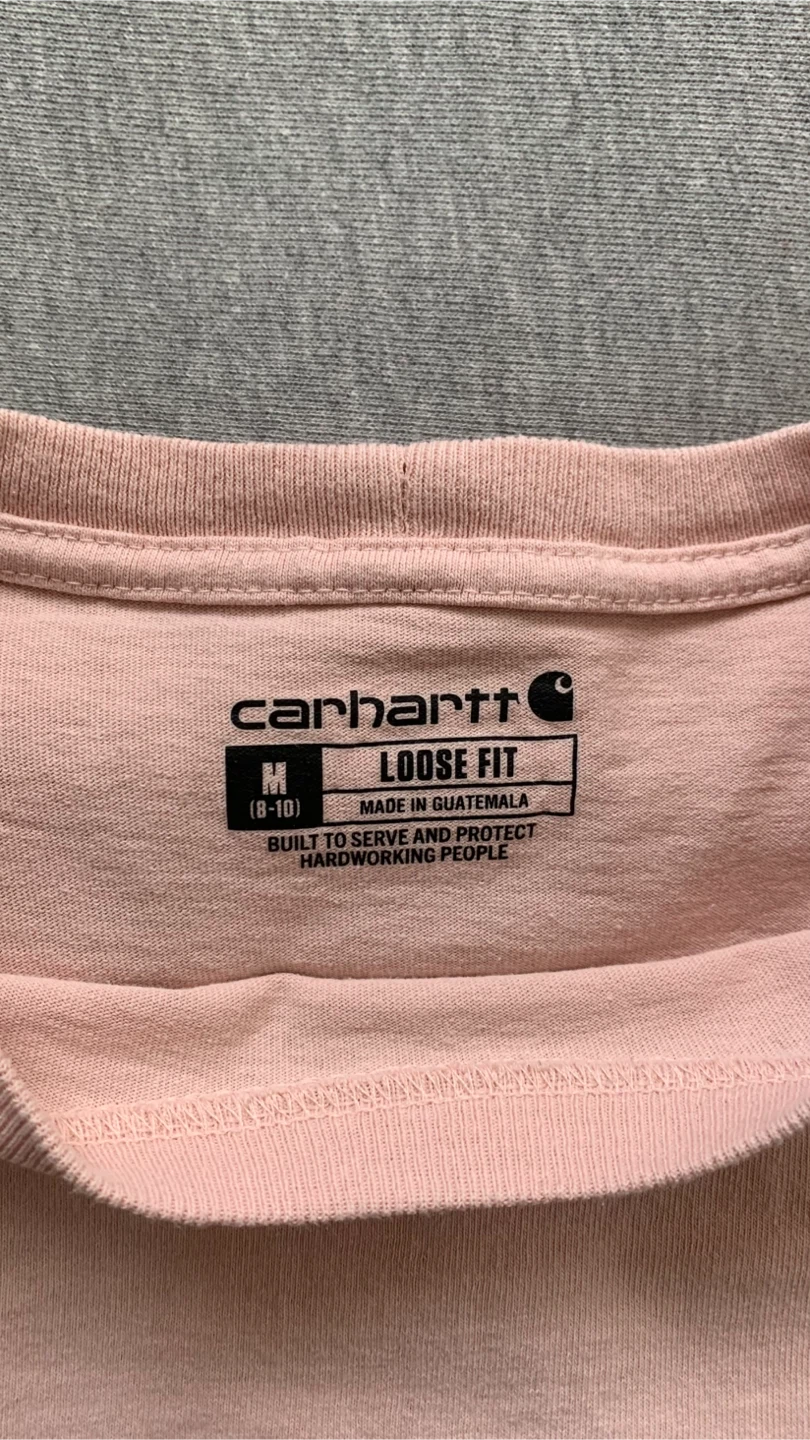 Carhartt Ladies Light Pink - Size Medium TWO FAINT STAINS - photo 4
