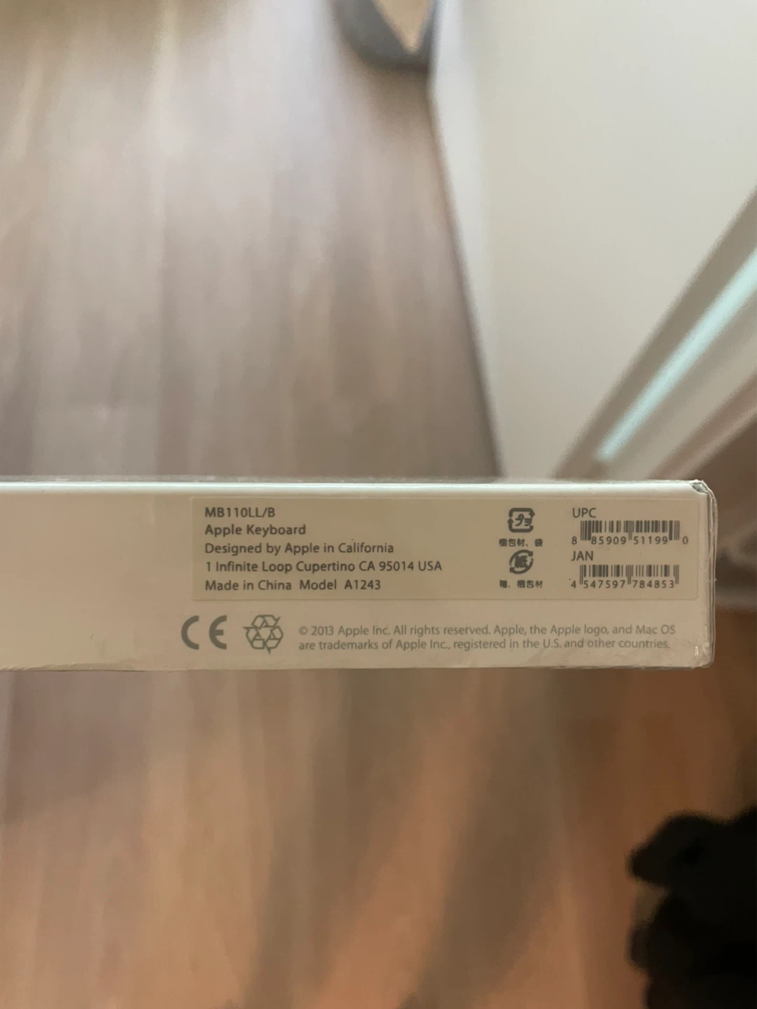 Apple Keyboard with Numeric Keypad MB110LL/B - photo 2