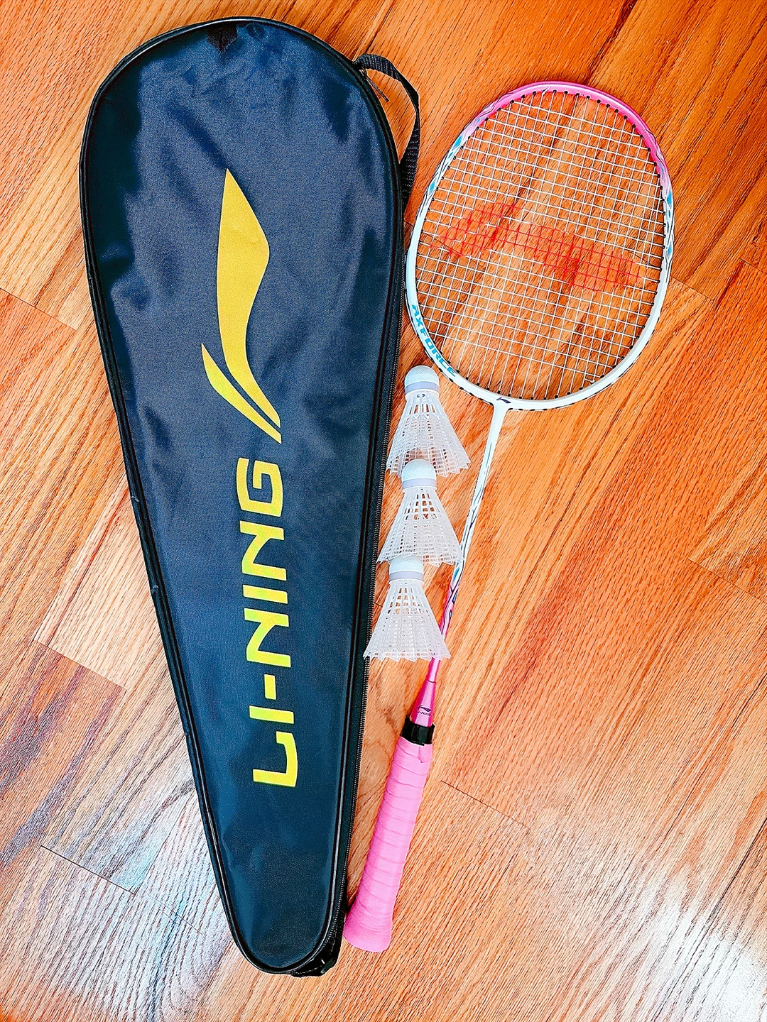 Badminton Racket Set with 3 Shuttles and Case