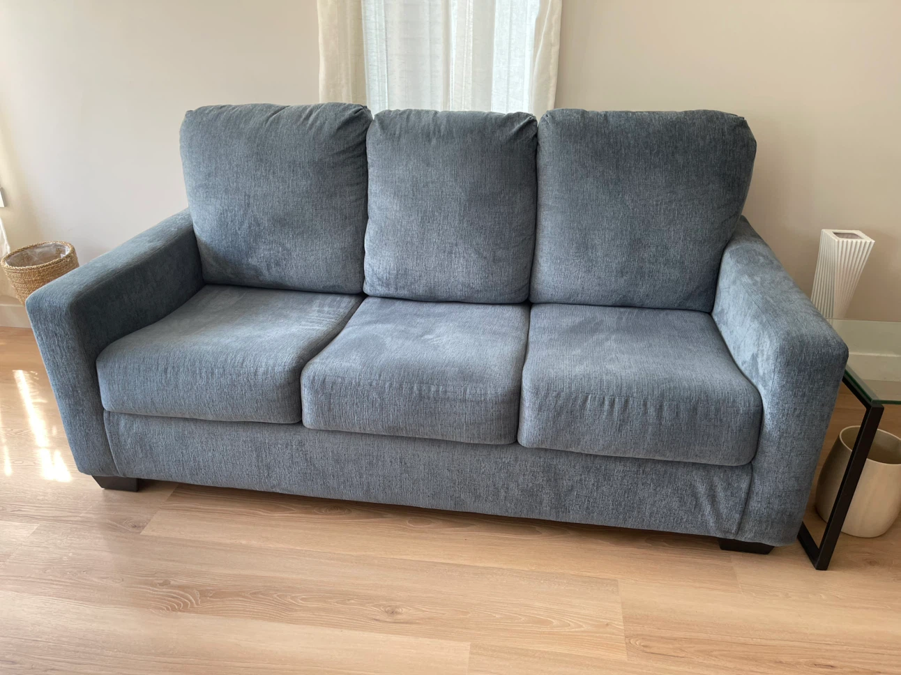 Blue Sofa Bed - photo 3