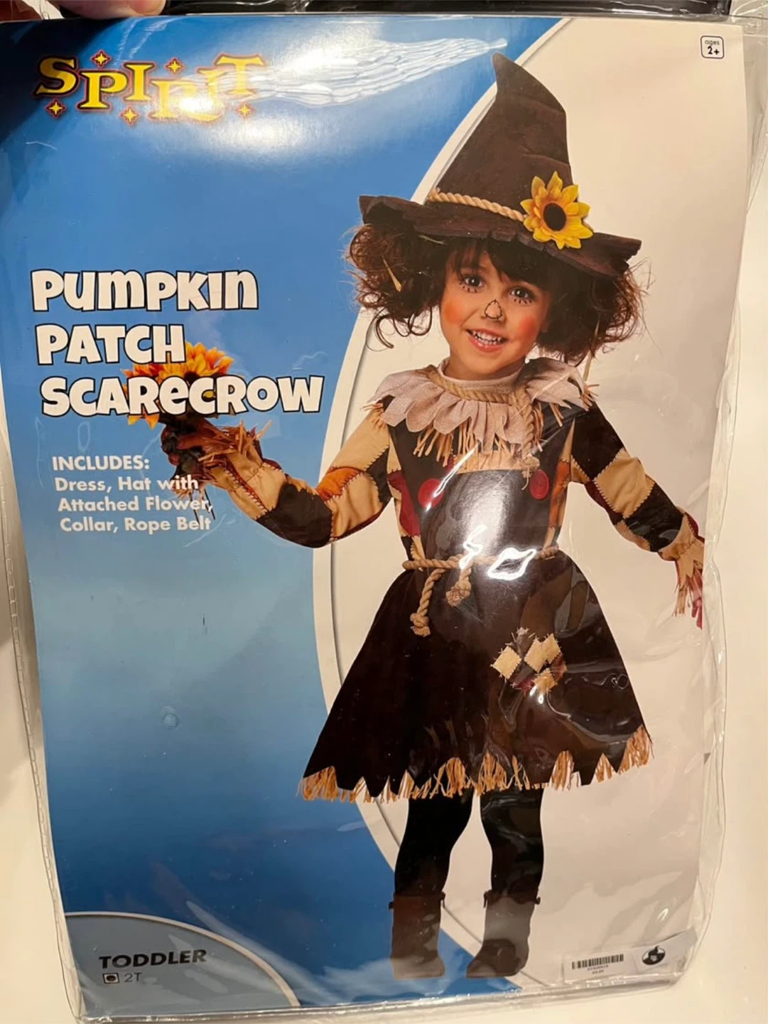Scarecrow Costume Toddler 2T