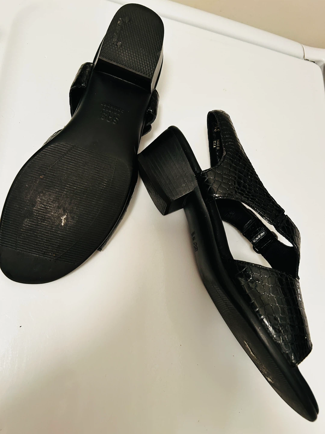 SAS Sandals Black Slingback - photo 3