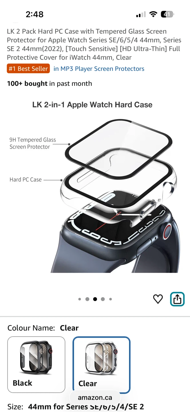 Apple Watch Tempered Glass Screen Protector - photo 4