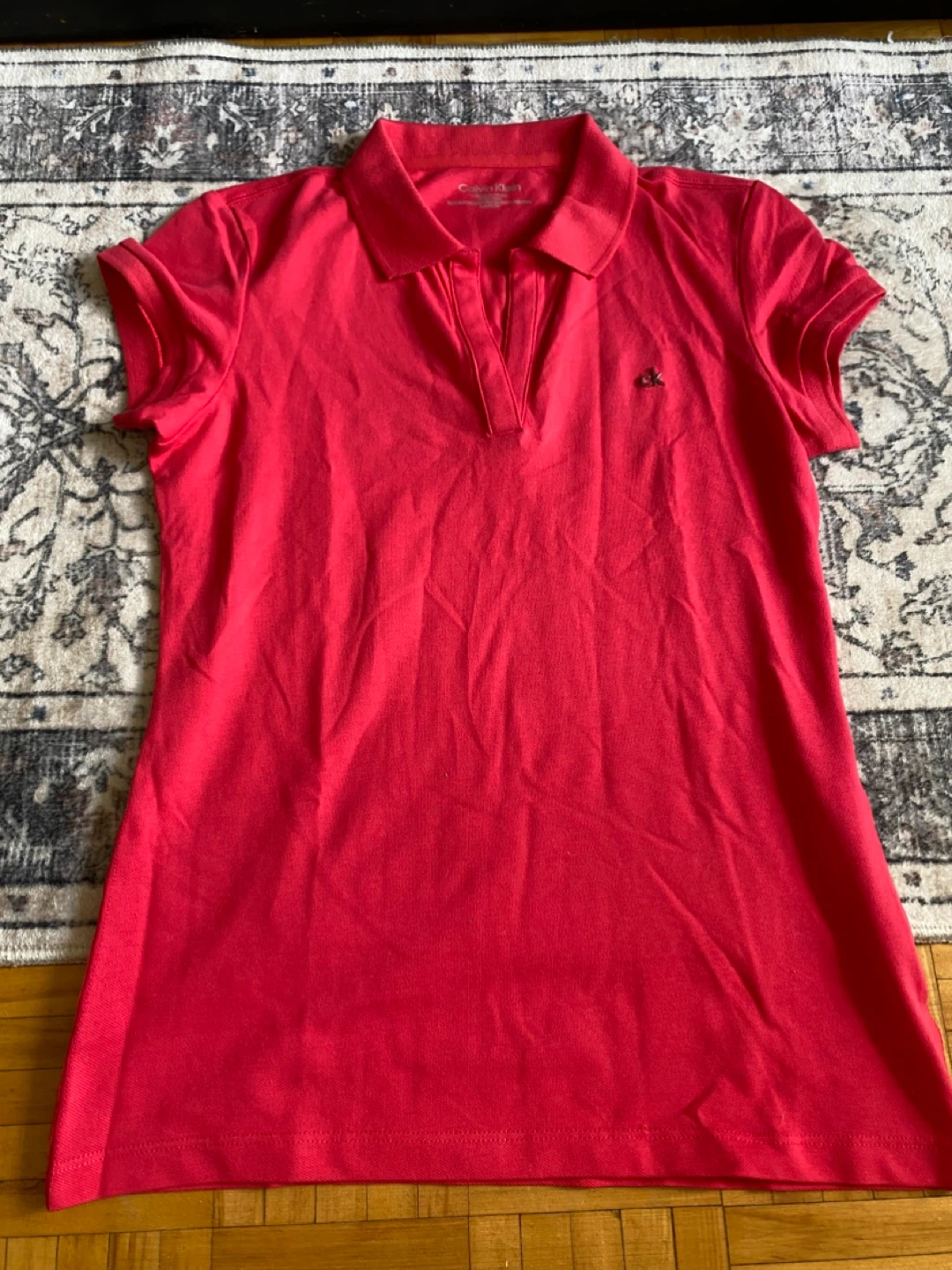 Calvin Klein Pink Polo Shirt - photo 2