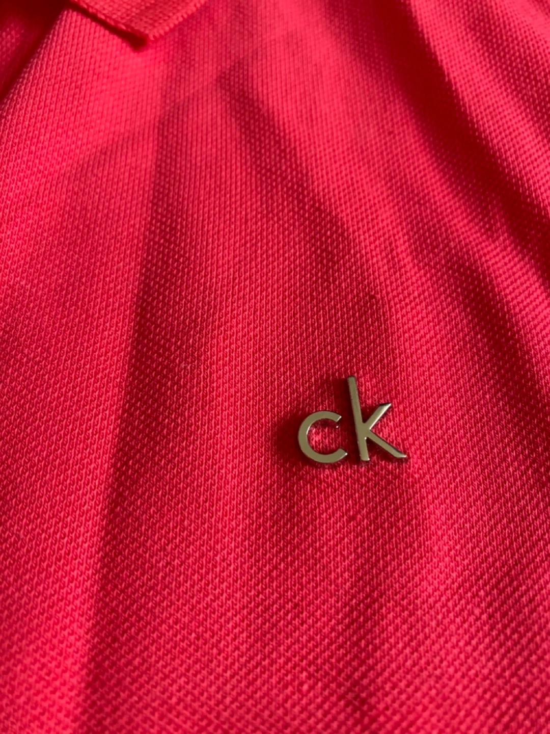 Calvin Klein Pink Polo Shirt - photo 4