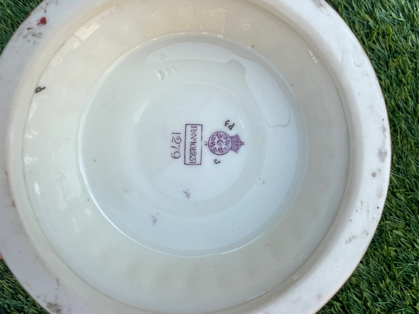 Vintage Porcelain Vase with Floral Design - photo 3