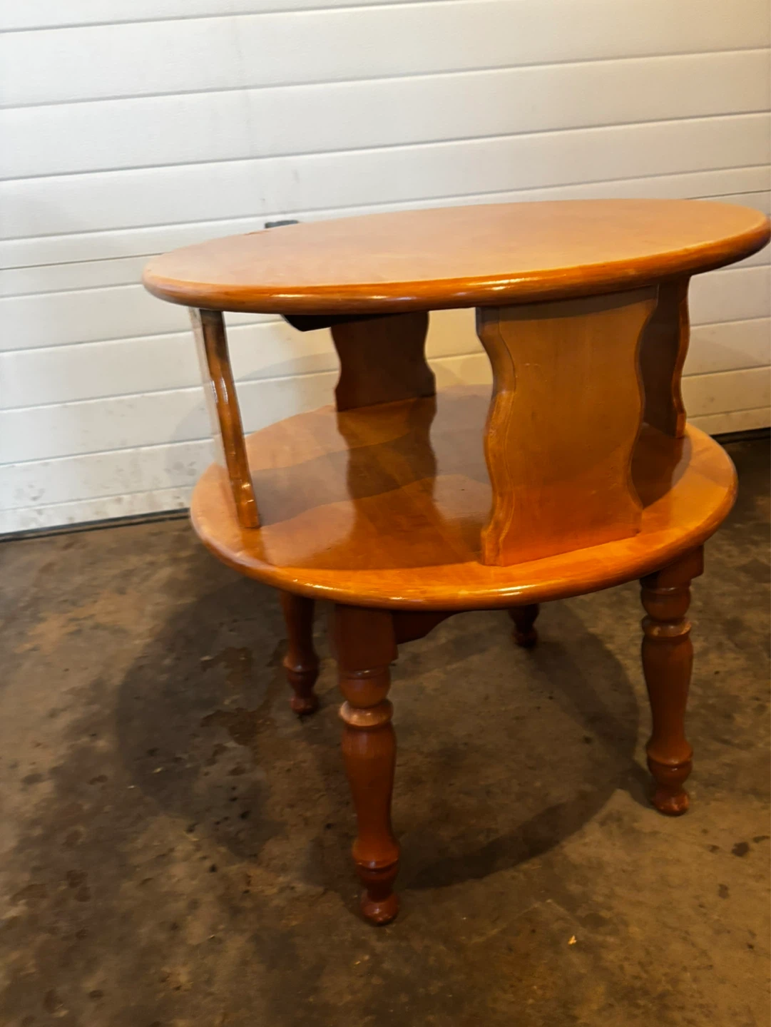 Wooden End Table