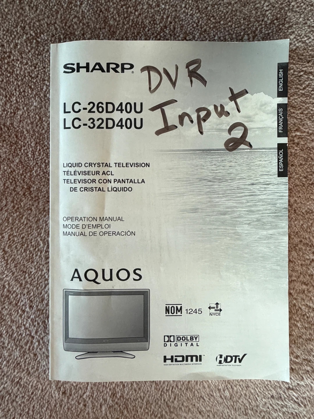 Television - Sharp Aquos - photo 3