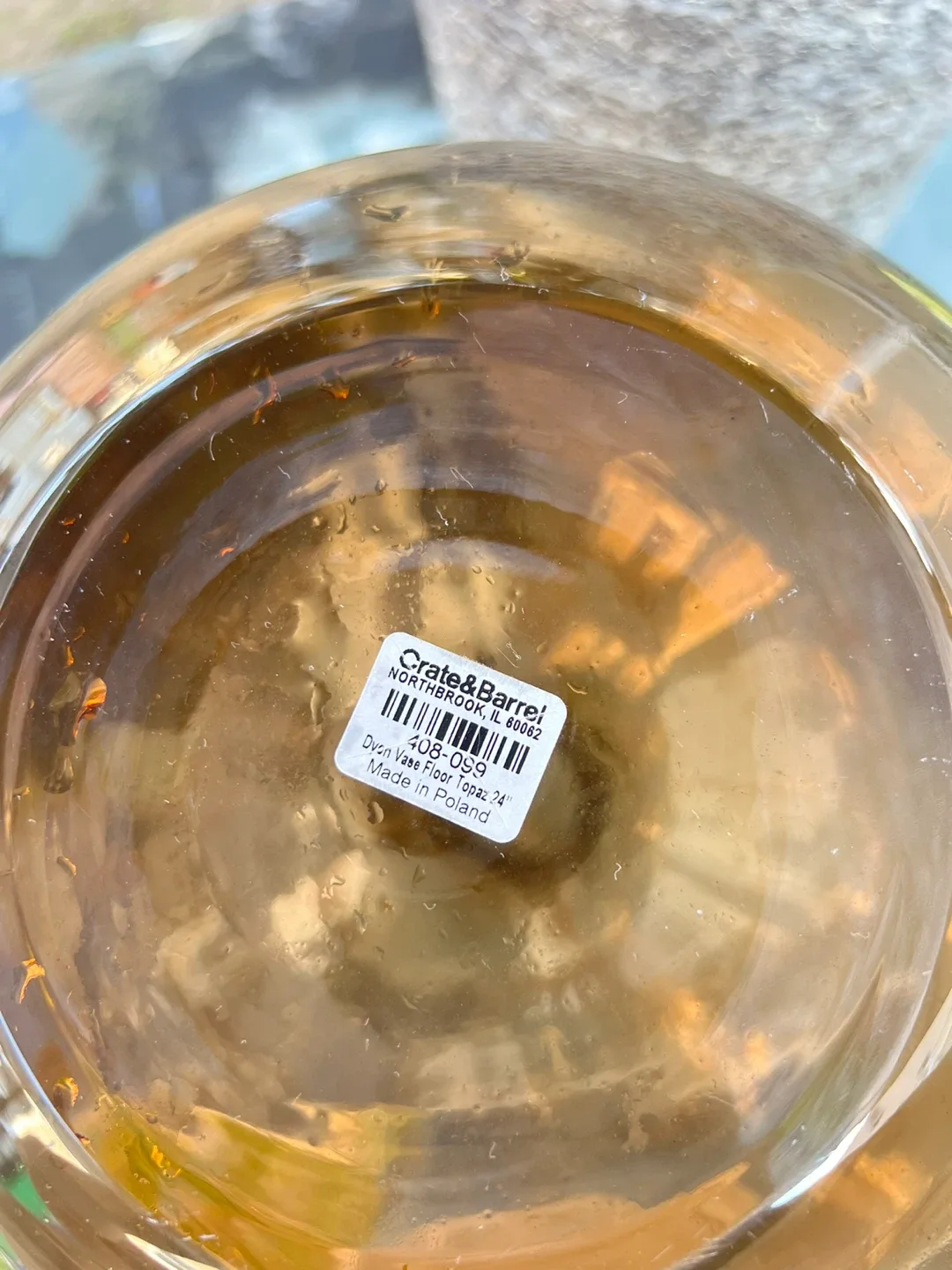 Crate & Barrel Floor Vase - photo 4