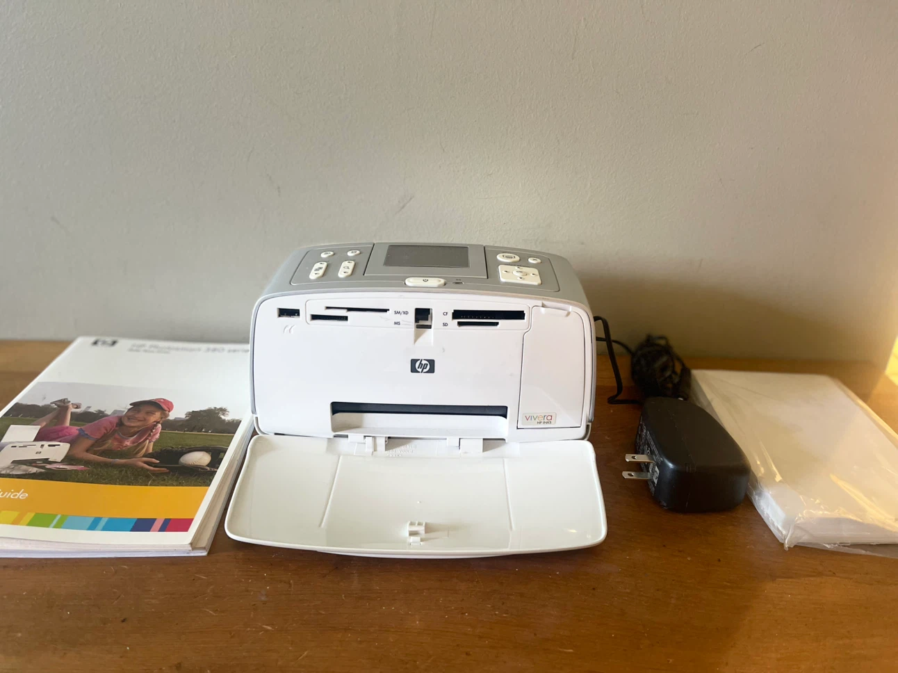 HP Photosmart 385 Compact Photo Printer - photo 5