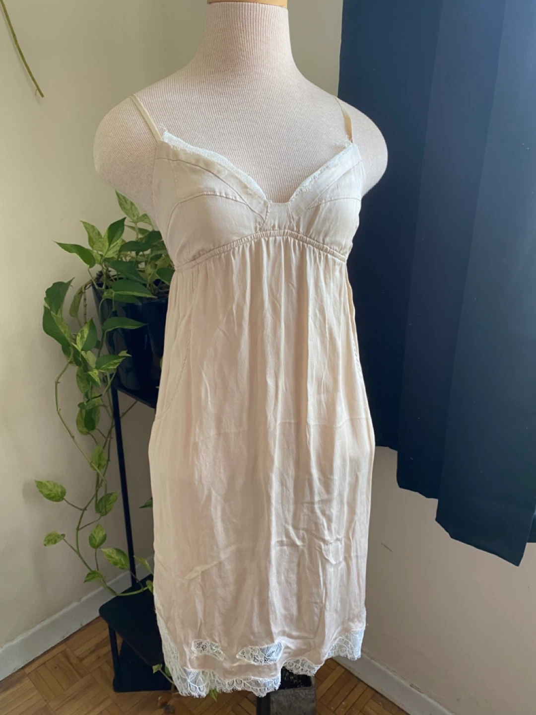 Wilfred 100% Silk Slip Dress XXS