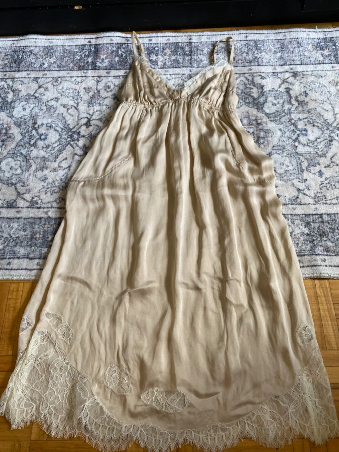 Wilfred 100% Silk Slip Dress XXS - photo 3