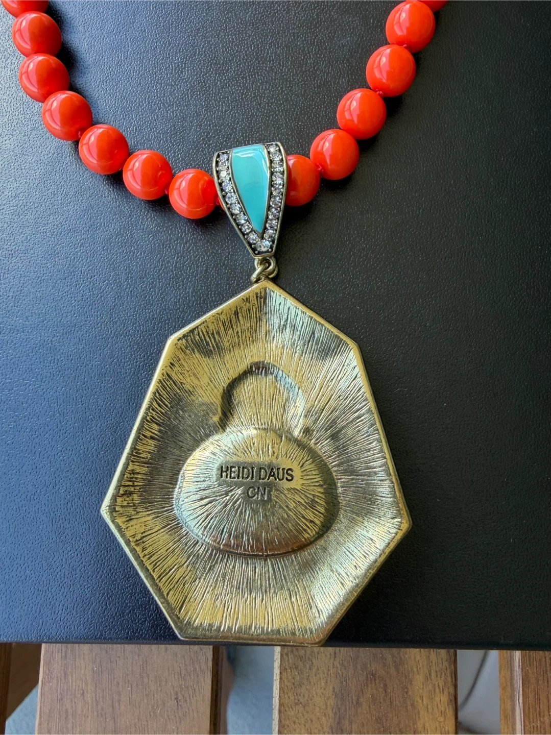 Heidi Daus Well Connected Beaded Pendant Necklace With Box - photo 4