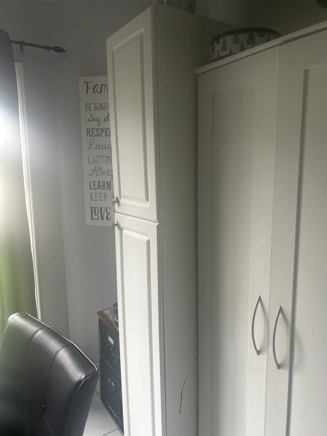 Tall storage cupboard